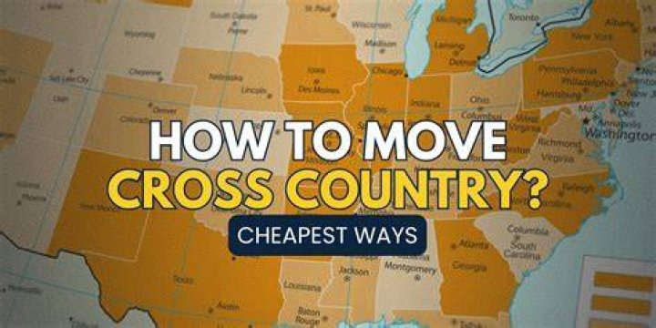 Best way to move cross country