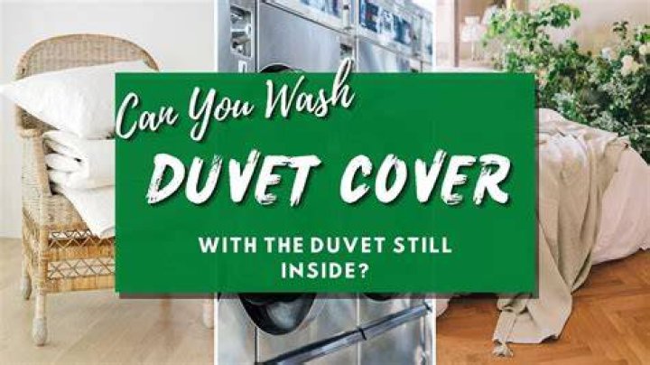 Can You Wash A Duvet Cover With The Duvet Inside