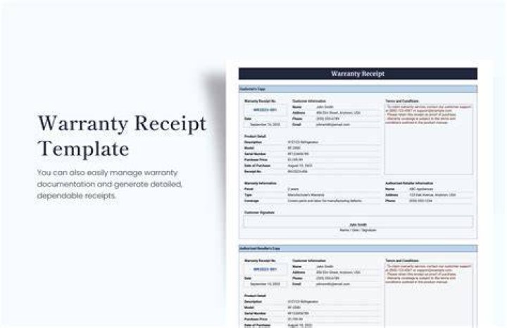 Fake Receipt For Warranty - How To Discuss
