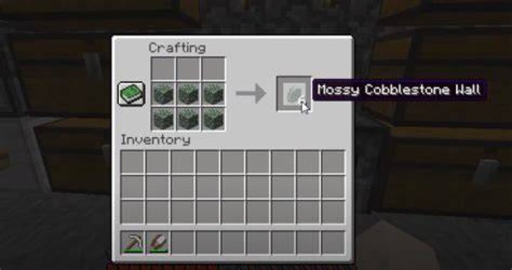 How To Make Mossy Cobblestone