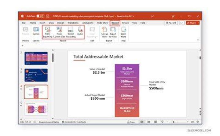 How to record a powerpoint presentation