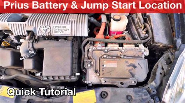 Jumping A Prius - How To Discuss