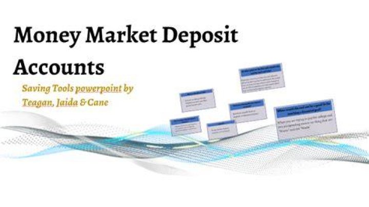 Money market deposit account - How To Discuss