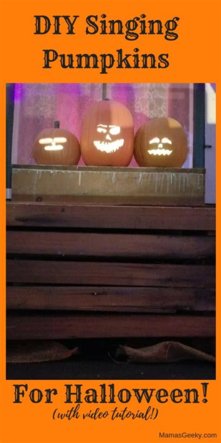 Singing pumpkins - How To Discuss