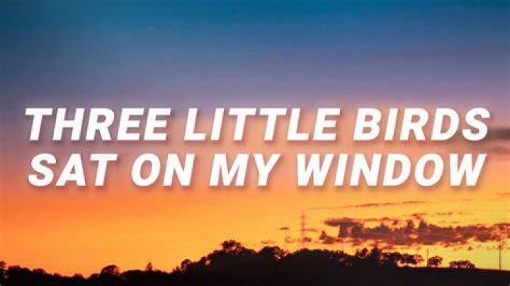 Three Little Birds Sat On My Window