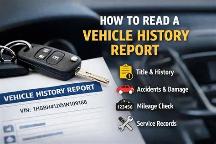 Vehicle History Report - How To Discuss